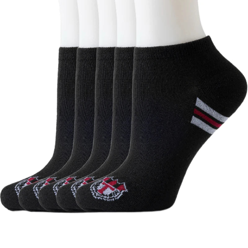 Unisex Mid-Crew Business Socks – 5 or 8 Pairs, Soft & Breathable - 3KDyn
